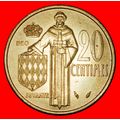 Ⰶ FRANCE 1962-1995: MONACO★20 CENTIMES 1978 UNC...
