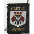 Scout Badge UK - Castle Ashby - White Back (BY46)
