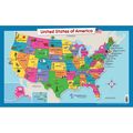 USA Wall Map for Kids with Illustrations- Unite...