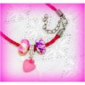 Summer Gift Braided Bracelet or Necklace Love H...