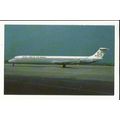 Aviation INEX ADRIA SUPER 80 Postcard by Moskal...