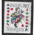 GER 1986 80pf 'GERMAN SKAT CONGRESS' FINE USED ...