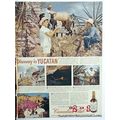 CANADIAN CLUB 1945 Mayan bowl discovery in Yuca...