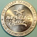Magic Star. $1 Casino Token. Henderson, NV. R26.
