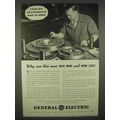 1938 General Electric Ad - Have More and Work Less