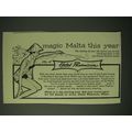 1960 Hotel Phoenicia Ad - Magic Malta this year