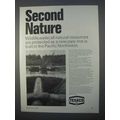 1966 Texaco Oil Ad - Second Nature Wildlife, Water