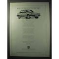 1986 Rover 200 Series Car Ad - What Price Luxury?