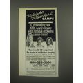 1991 Weight Watchers Camps Ad - Celebrating our 20th Anniversary