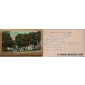 CT New London Postcard Winthrop Monument Cor Bu...