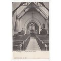 Parish Church Interior Chorley Postcard Lancash...