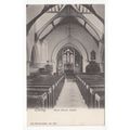 Parish Church Interior Chorley Postcard Lancashire The Wrench Series 9633