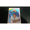 1980 Topps Card # 243 Jerry Augustine Autograph...