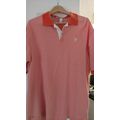 Pre-Owned XL Rocawear Orange & White Polo Shirt