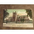1908 fr Postcard Exeter Cathedral from N.W - Devon
