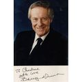 Barry Norman BBC Film Critic Rare Hand Signed P...