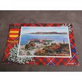 Clan Cameron Tartan Postcard - Dunoon Pier & Ga...