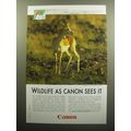 2009 Canon Photography Advertisement - Goitered...