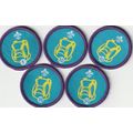 Scout Badges 5 x Staged - Hikes Away 2002+ - Bl...