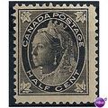 Canada 1897 SG141 1/2c Grey-Black Mtd Mint