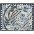 Egypt 1881 SG54 1pi Blue Fine Used.