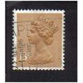 1986 GB DEFINITVE 13PPALE-CHESTNUT UNDERPRINTS ...