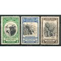 Costa Rica 1950 - SG488-490 - Air - National Ag...