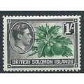 Solomon Islands 1939 SG68 1/- Green & Black Mou...