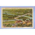 New York Schenectady Birds Eye View Of The Grea...
