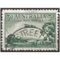 Australia 1929 SG115 3d Green AIR Fine Used .. ..