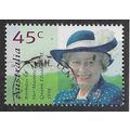 AUS 1998 45c 'QUEENS BIRTHDAY' FINE USED (EBID6...