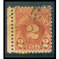 Used J81 2c Postage Due Average Plus WA1306
