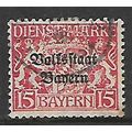 GERMAN STATES BAVARIA 1919 OFFICIAL OPT BALTSFT...