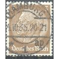 Germany 1934 - 3pf brown - President Von Hinden...