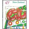 NEW ZEALAND, CHRISTMAS, Pohutukawa, yellow 1993...