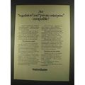 1972 American Trucking Association Ad - Regulation