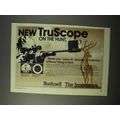 1975 Bushnell TruScope Ad