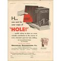 UNIVERSAL ENGINEERING COMPANY 1930 Hole Zubin O...