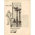 WESTCOTT VALVE COMPANY 1930 save money this way...