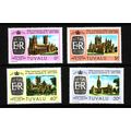 TUVALU 1978 CATHEDRALS SG 89 / 92 SET 4 VALS U/...