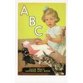 Learning ABC To Read Cat Parker Ink Ladybird Bo...