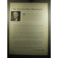 1957 Bell Telephone Ad - The trust you have placed in Us