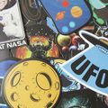25 Space Themed Stickers Loose Random Selection...