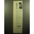 1958 Save the Children Federation Ad - Billy Eagle Wing's Last Stand