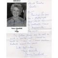 Nancy Mansfield Peggy Masters Bergerac Hand Sig...