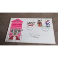 1968 GB FDC Cover -Neon Christmas - Liverpool f...