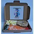 HOPPY CHRISTMAS RABBIT GIFT BOX FILLED WITH CAK...