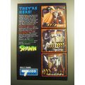 1994 Todd Toys Spawn, Violator, Medieval Spawn Advertisement - They're here