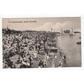 The Central Beach Great Yarmouth Postcard RP No...