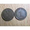 1911a 1 Pfennig Germany Empire Coin